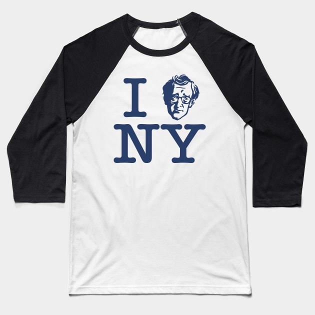 I Woody NY Baseball T-Shirt by AmirBlumenfeld